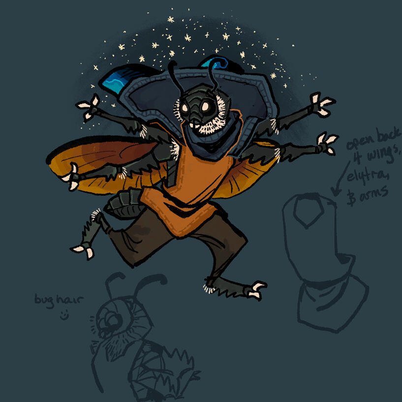 thri-kreen design for a friend :-)